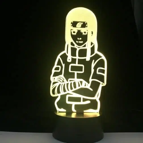 yellow neji hyuga 3d illusion lamp