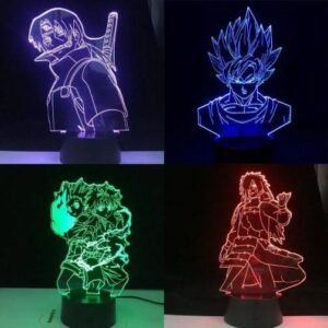 Anime 3D Illusion Lamps